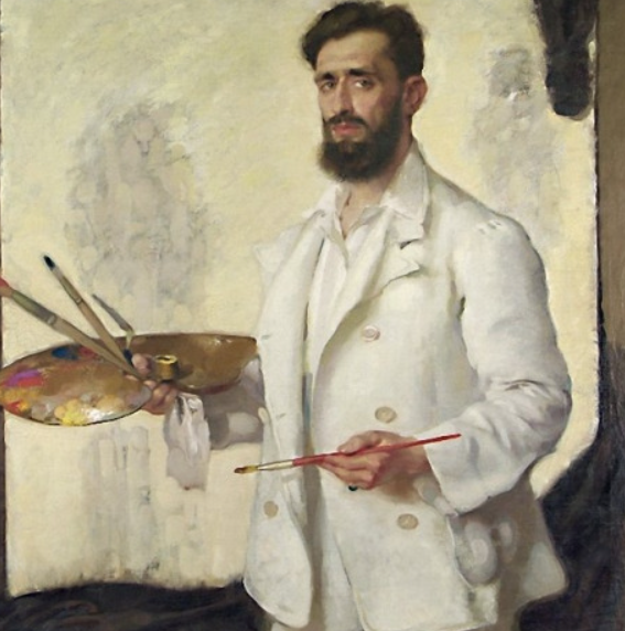 Gino Parin pittore quadro dipinto Liberty