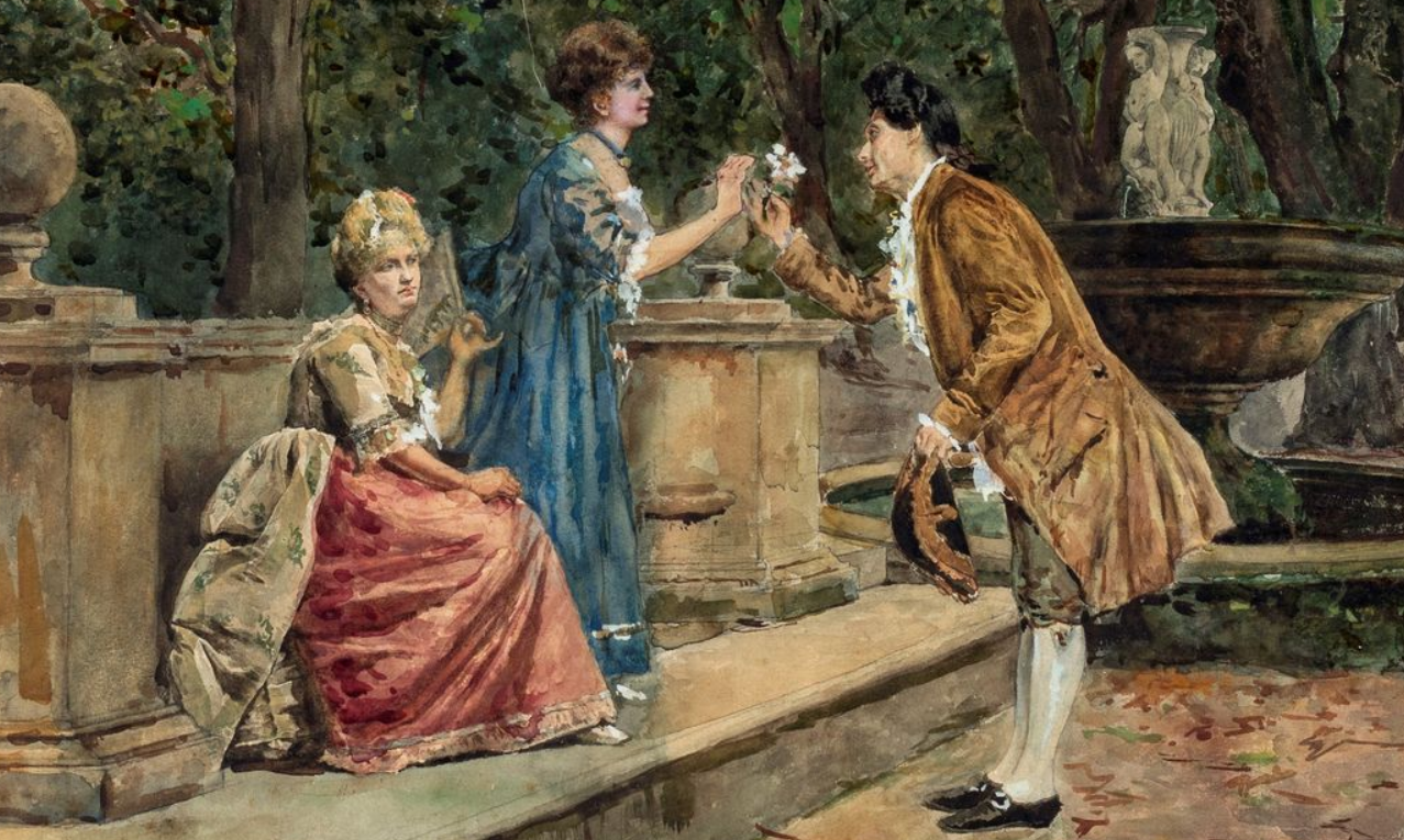 Gioacchino Pagliei pittore quadro dipinto ritratto