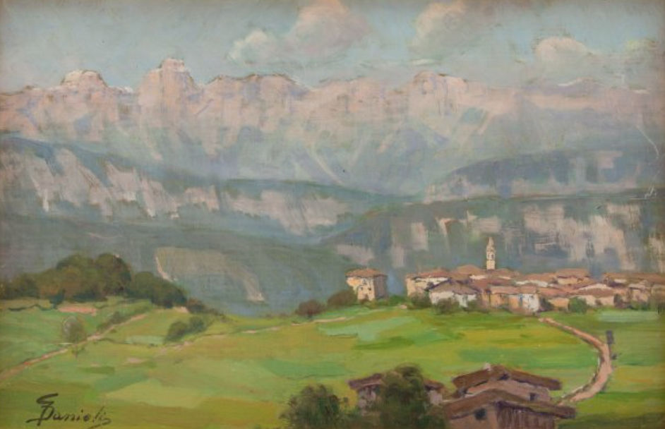 Giovanni Danieli pittore quadro dipinto