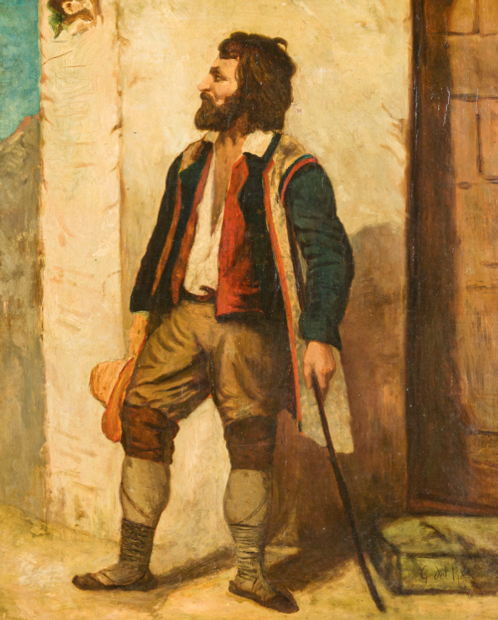 Giovanni Del Re pittore quadro dipinto