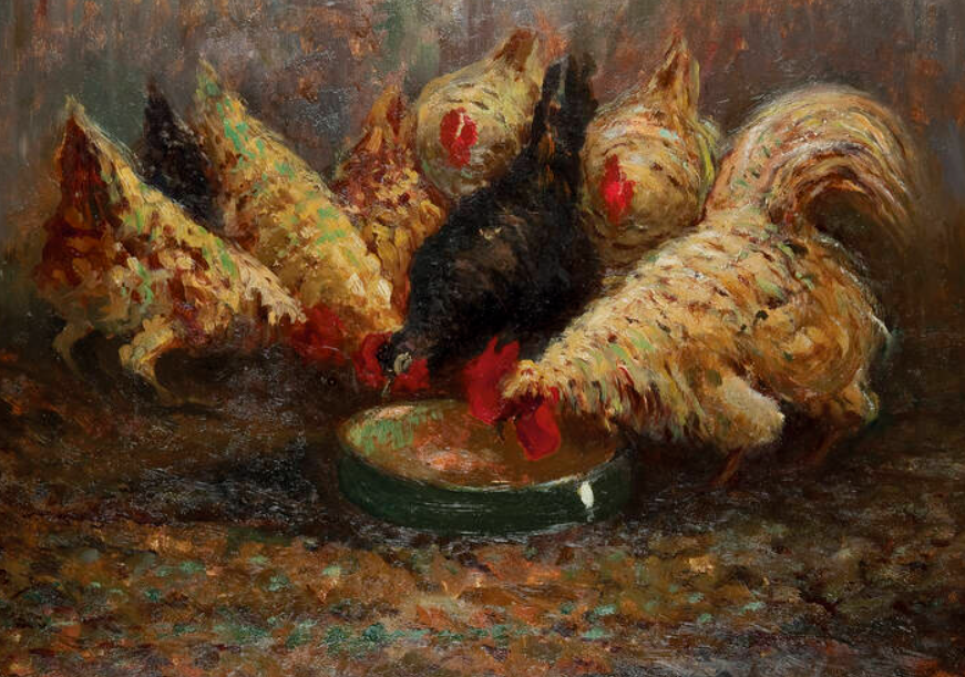 Giovanni Guarlotti pittore quadro dipinto ritratto