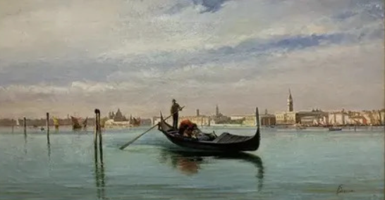 Giovanni Lavezzari pittore quadro dipinto ritratto