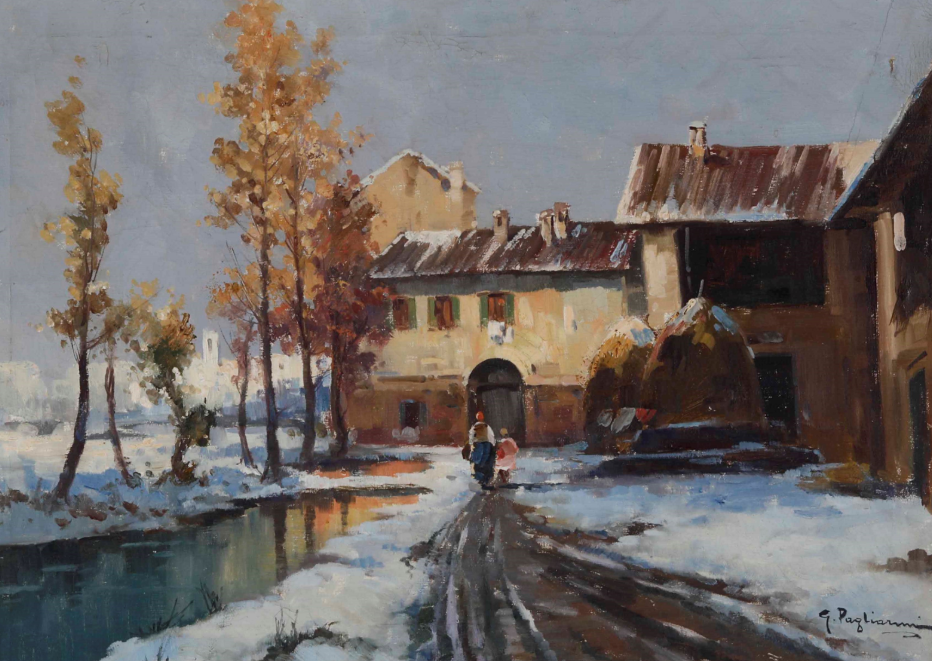 Giovanni Pagliarini pittore quadro dipinto ritratto