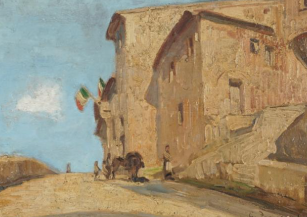 Giovanni Zangrando pittore quadro dipinto ritratto