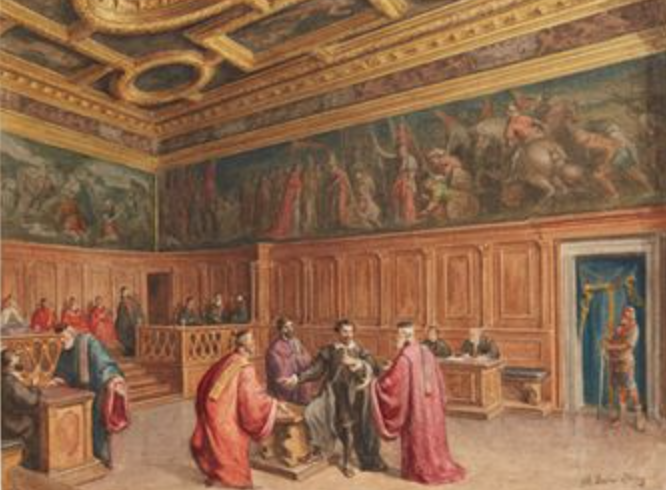 Giovannibattista Della Libera pittore quadro dipinto