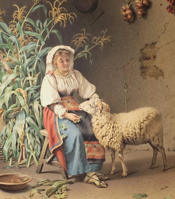 Girolamo Nattino pittore quadro dipinto ritratto