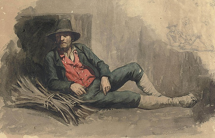 Giuliano Zasso pittore quadro dipinto ritratto