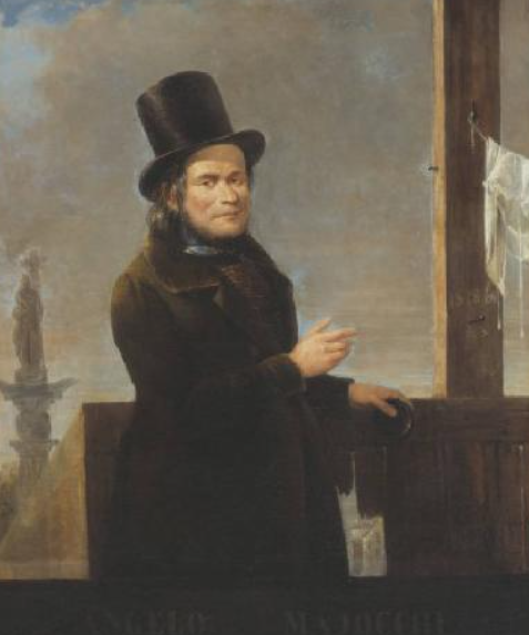 Giulio Cesare Poggi pittore quadro dipinto ritratto