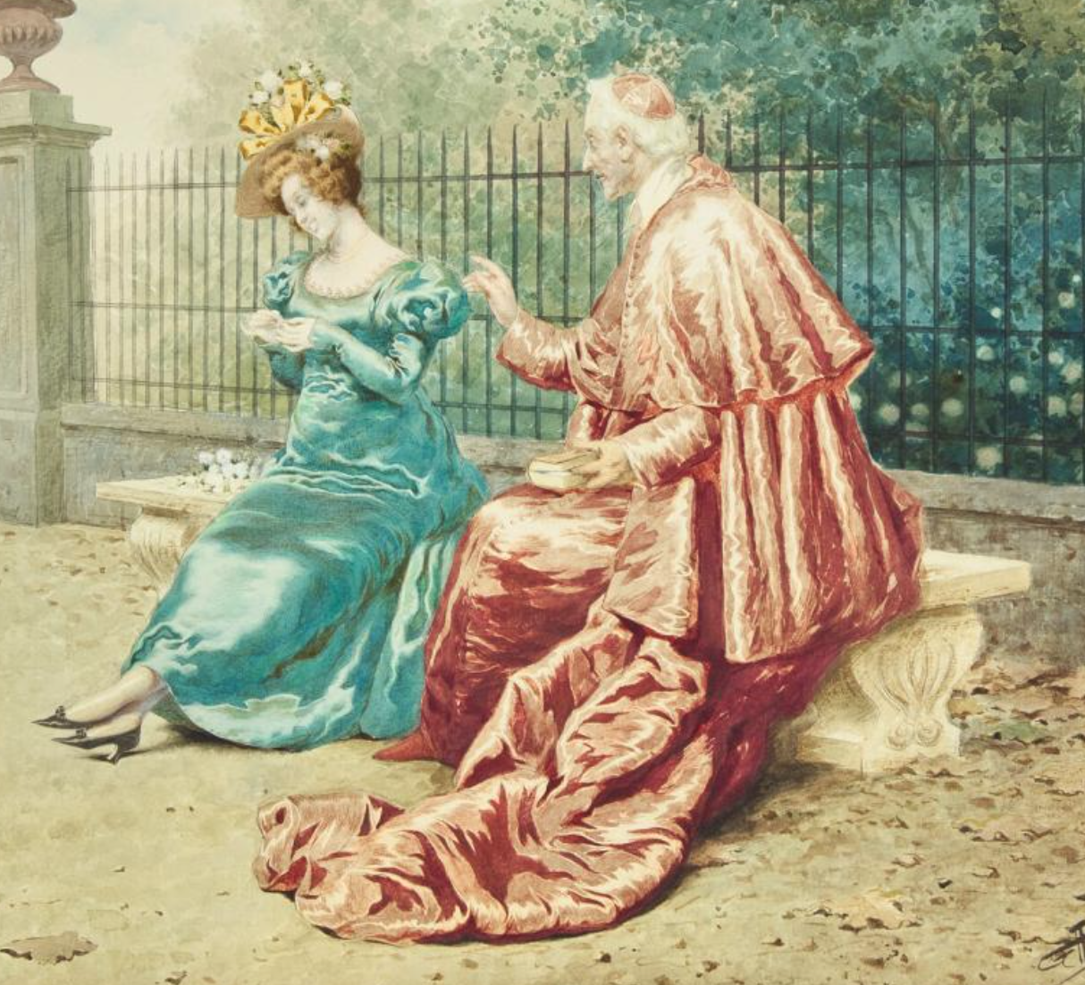 Giuseppe Aureli pittore quadro dipinto