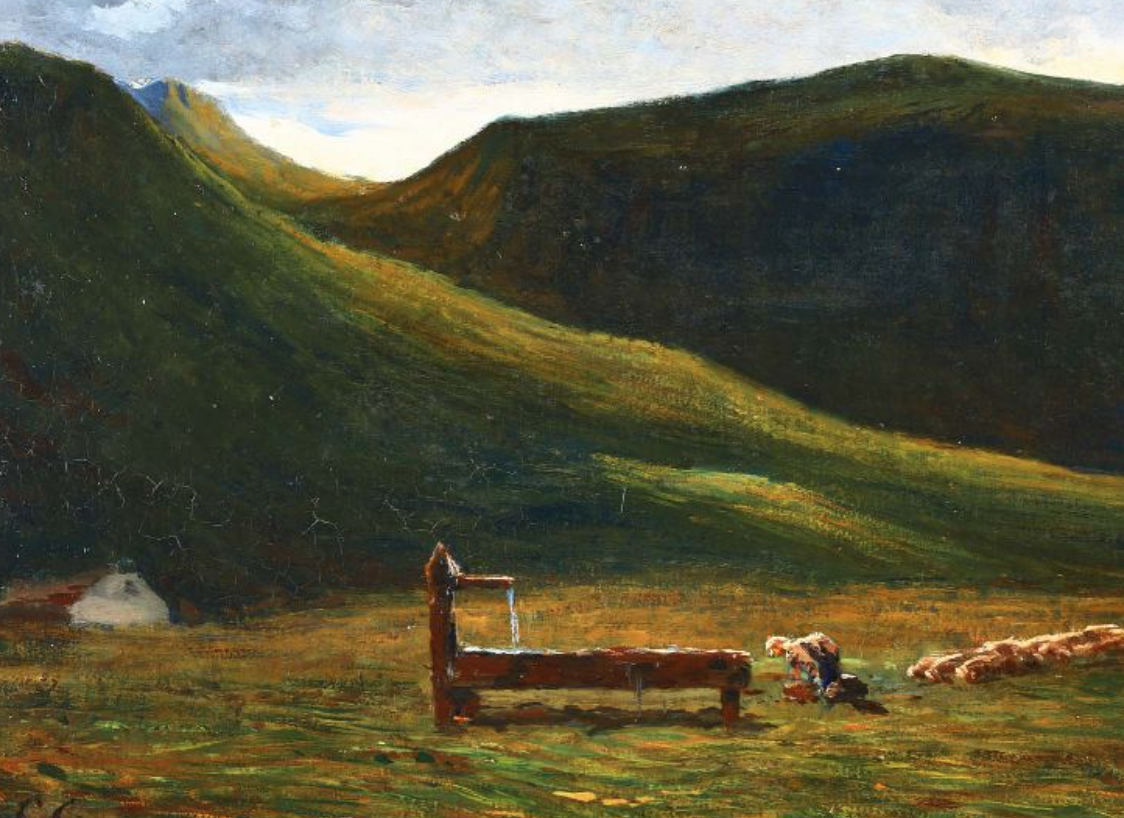 Giuseppe Carozzi pittore quadro dipinto