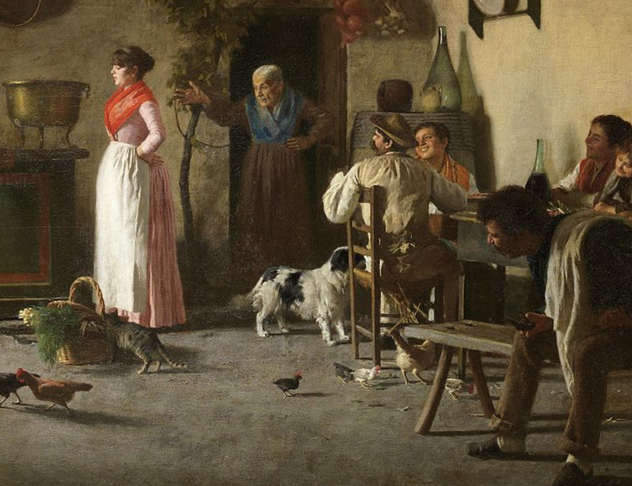 Giuseppe Costa pittore quadro dipinto