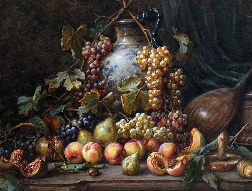 Giuseppe Falchetti pittore quadro dipinto