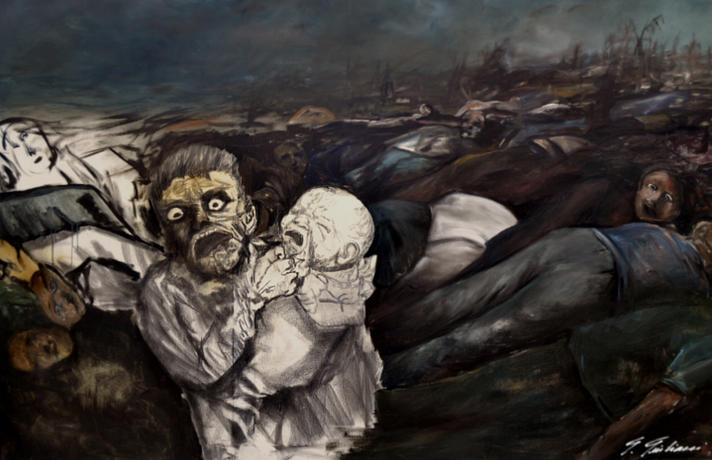 Giuseppe Giuliani pittore quadro dipinto ritratto