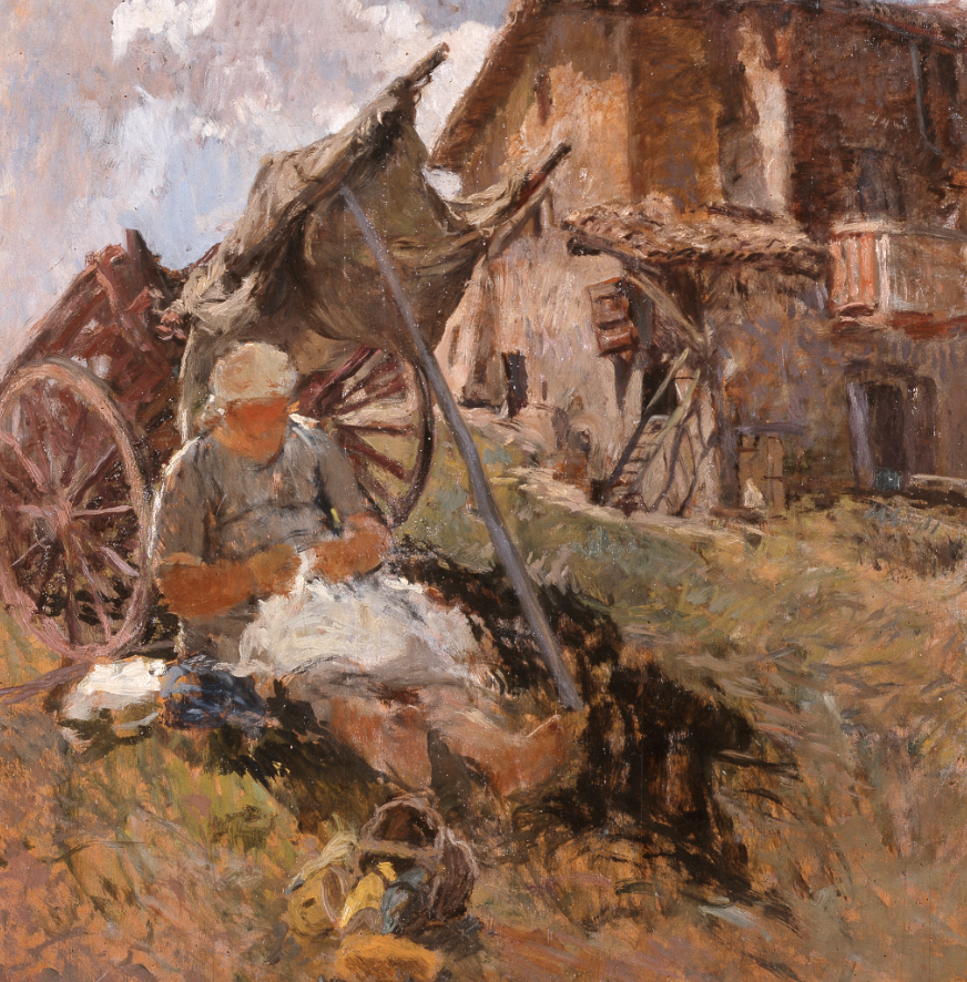 Giuseppe Graziosi pittore scultore quadro dipinto