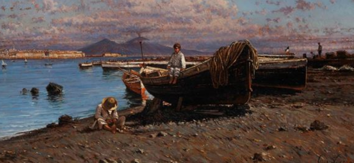 Giuseppe Laezza pittore quadro dipinto napoletano