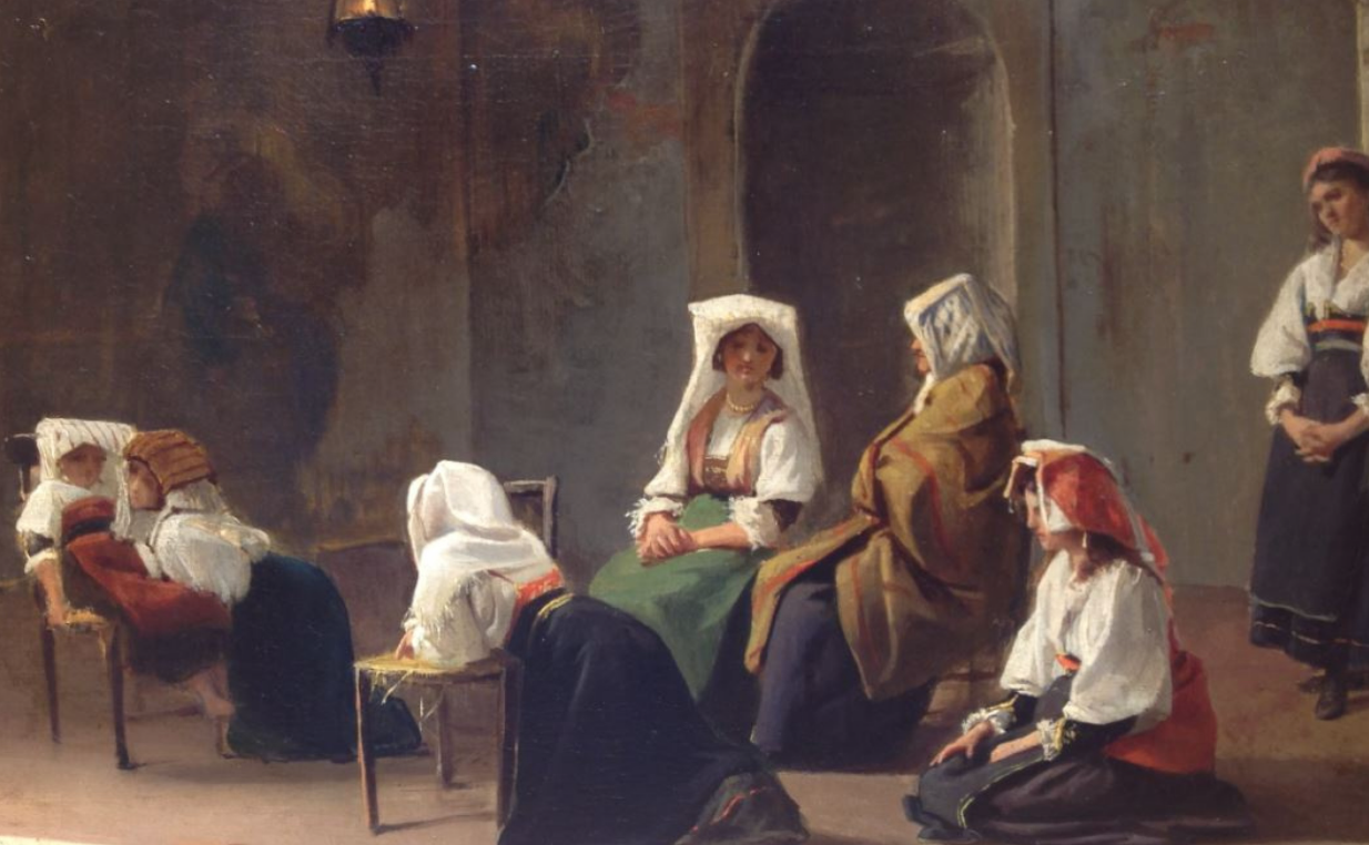 Giuseppe Mancinelli pittore quadro dipinto