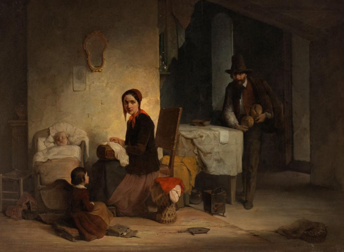 Giuseppe Mazza pittore quadro dipinto scultore bolognese