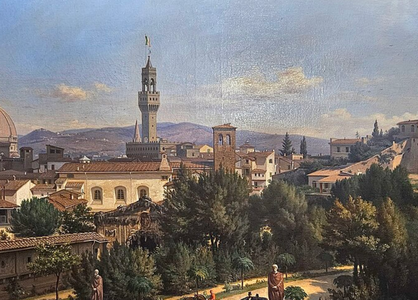 Giuseppe Pierotti pittore quadro dipinto divisionista