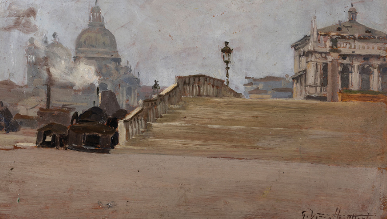 Giuseppe Vizzotto pittore quadro dipinto ritratto