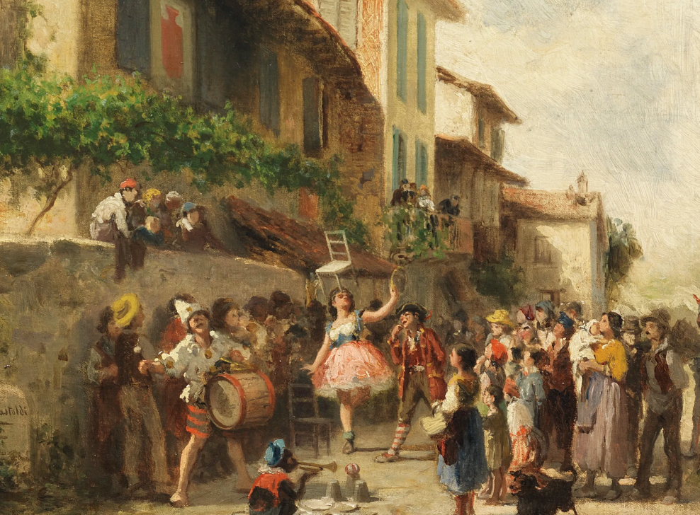 Guglielmo Castoldi pittore quadro dipinto