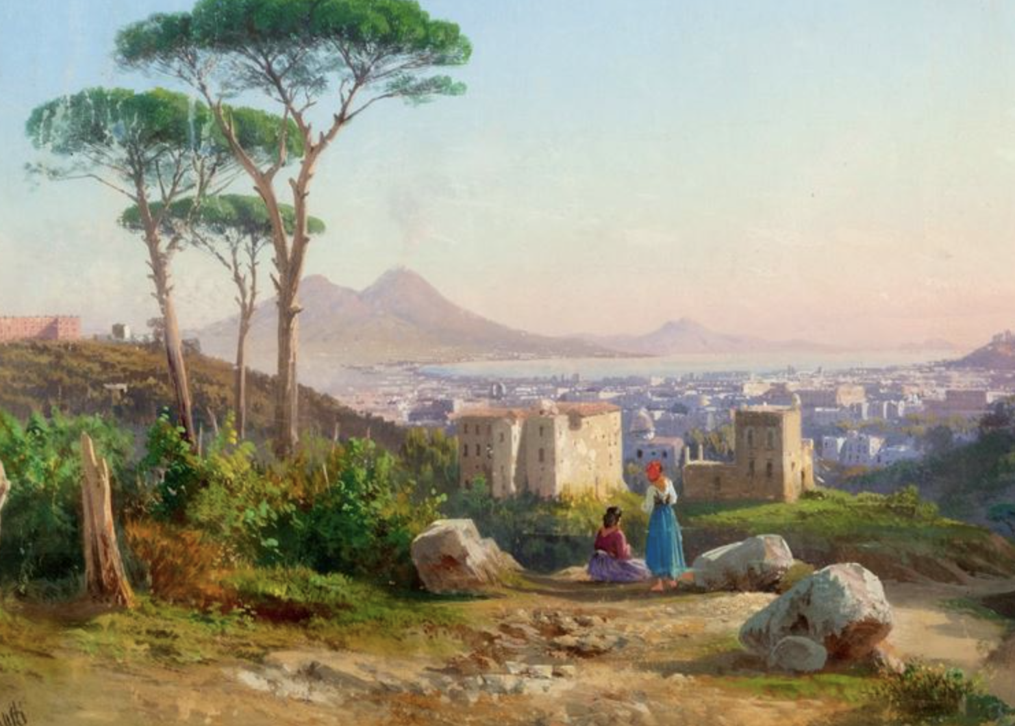 Guglielmo Giusti pittore quadro dipinto ritratto