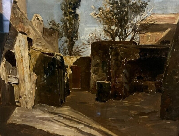 Guglielmo Navorelli pittore quadro dipinto