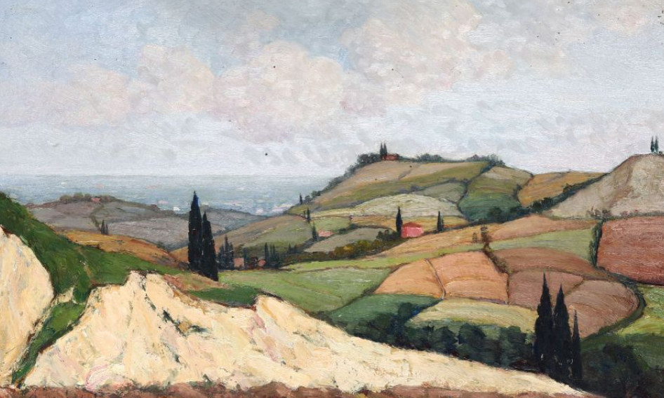 Guido Meineri pittore quadro dipinto ritratto