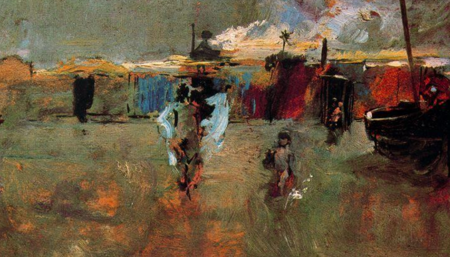 Ignacio Pinazo Camarlench pittore quadro dipinto ritratto