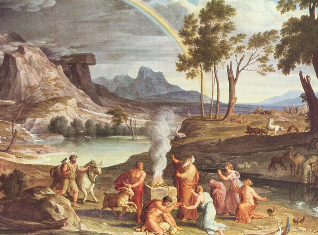 Joseph Anton Koch pittore quadro dipinto paesaggista romantico