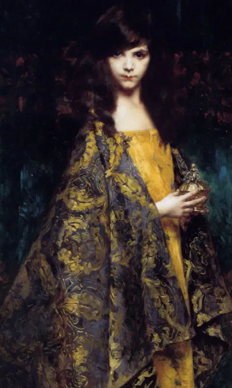 Juana Romani pittrice quadro dipinto orientalista