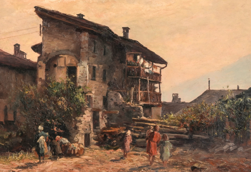 Leonardo Roda pittore quadro dipinto ritratto