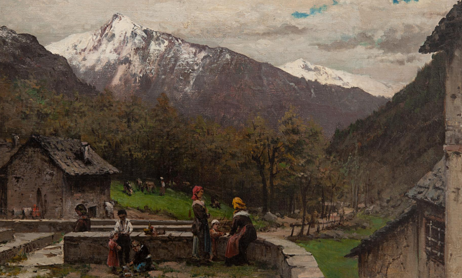 Lodovico Raymond pittore quadro dipinto ritratto