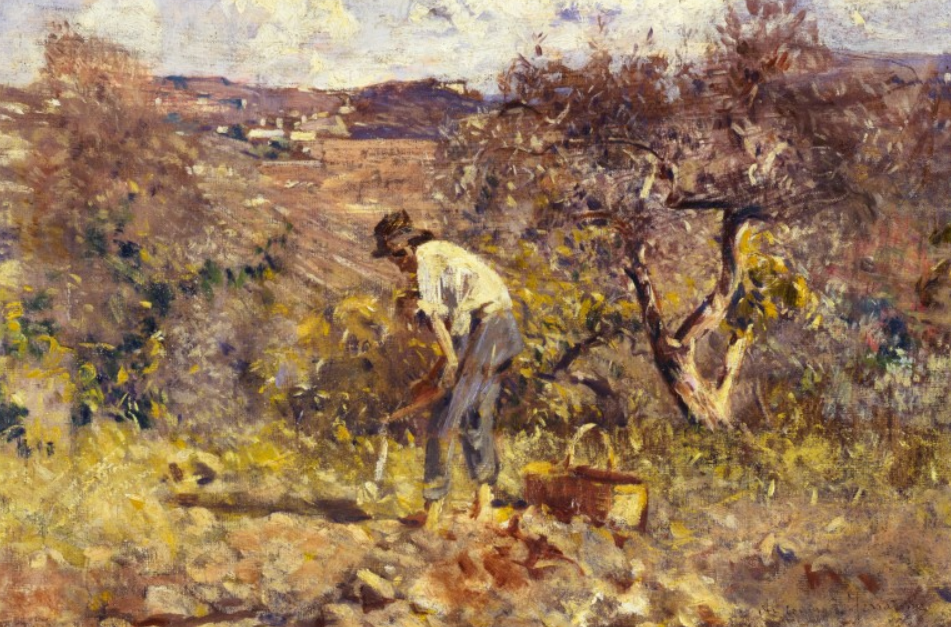 Ludovico Tommasi pittore quadro dipinto macchiaiolo
