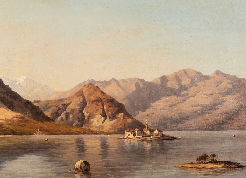 Luigi Ashton pittore quadro dipinto