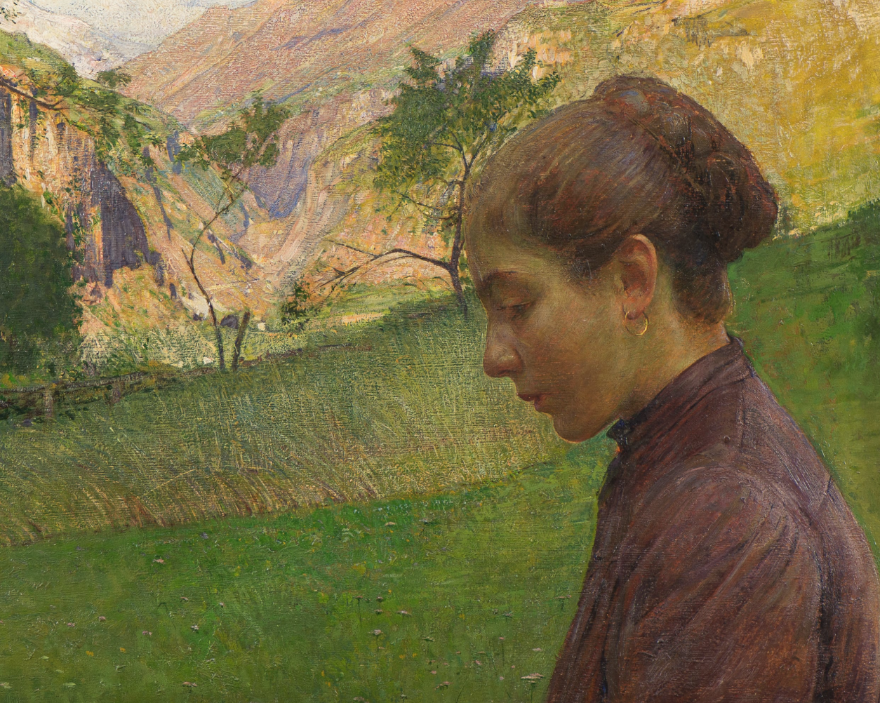 Luigi Bolongaro pittore quadro dipinto