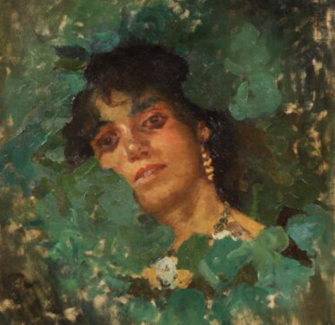 Luigi Mion pittore quadro dipinto ritratto