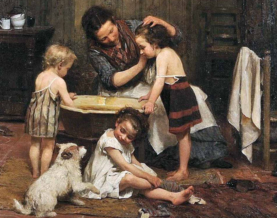 Luigi Morgari pittore quadro dipinto storico torinese