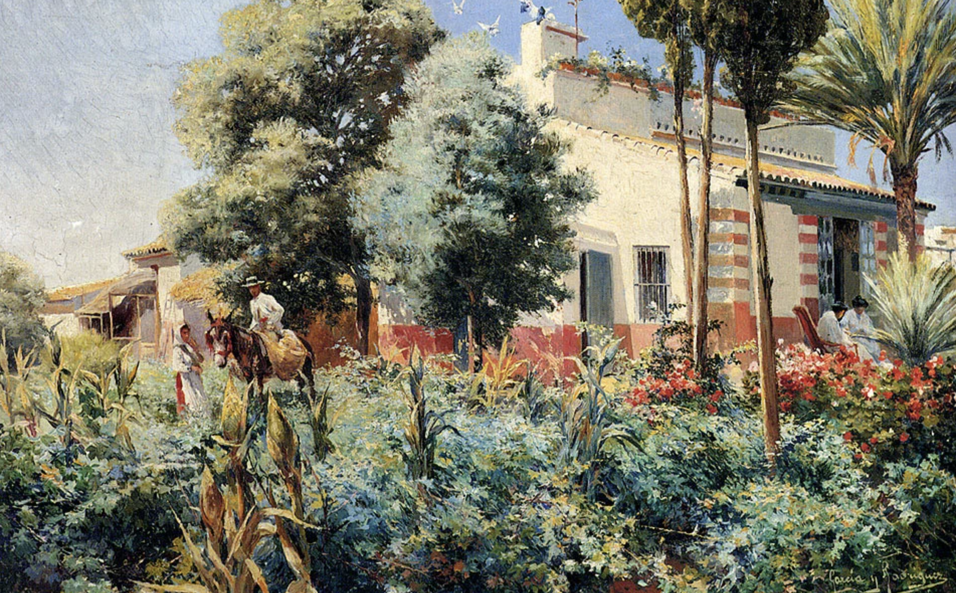 Manuel Garcia pittore quadro dipinto