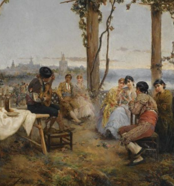 Manuel Ramirez Ibanez pittore quadro dipinto spagnolo