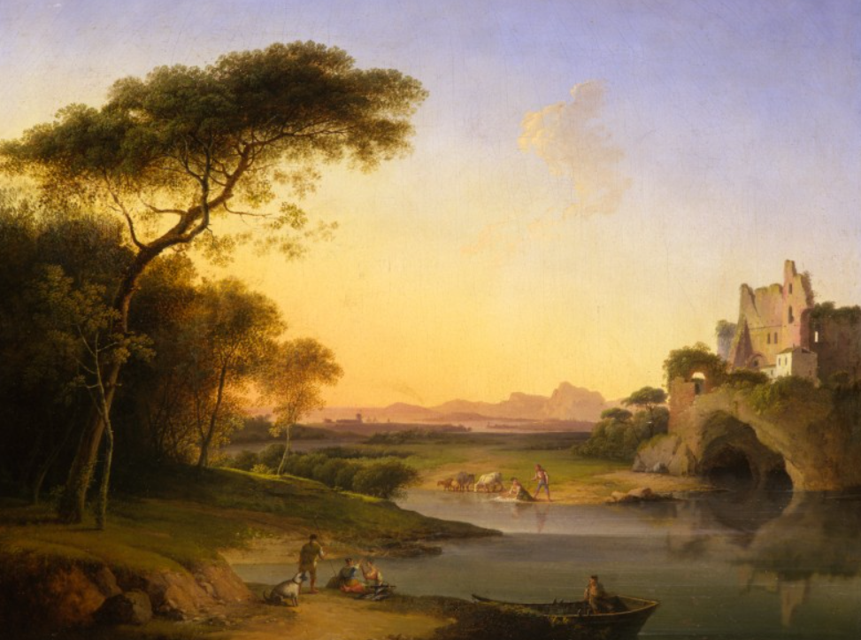 Marco Gozzi pittore quadro dipinto paesaggista