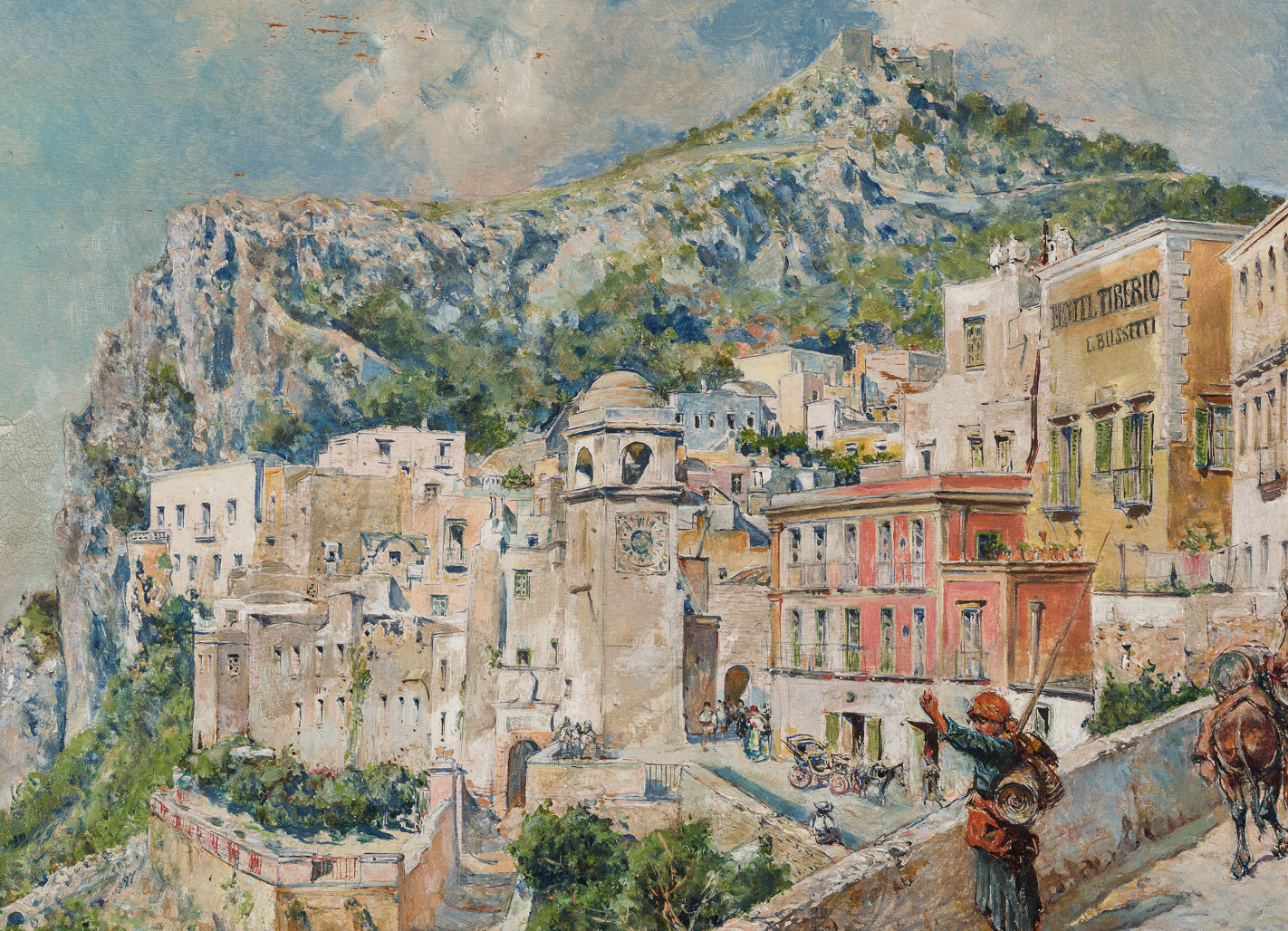 Mariano De Franceschi pittore quadro dipinto