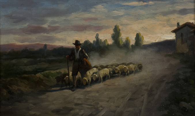 Mariano Pajetta pittore quadro dipinto orientalista