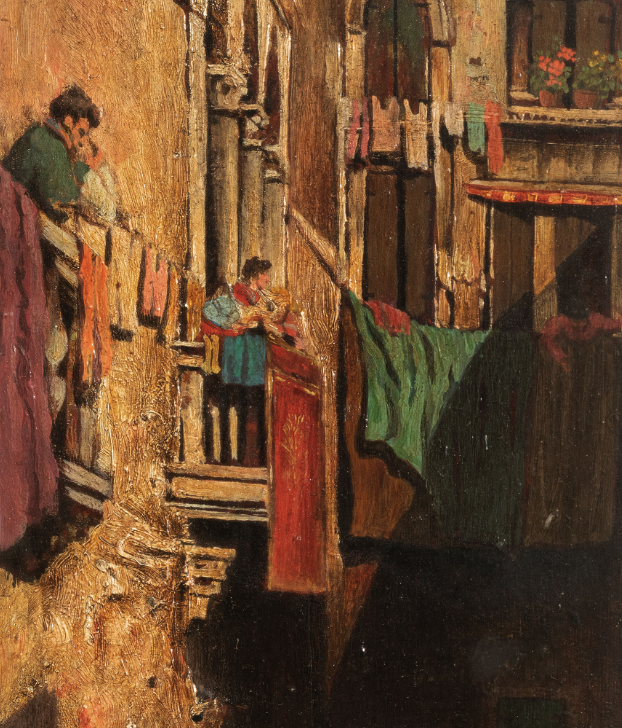 Mario De Maria pittore quadro dipinto