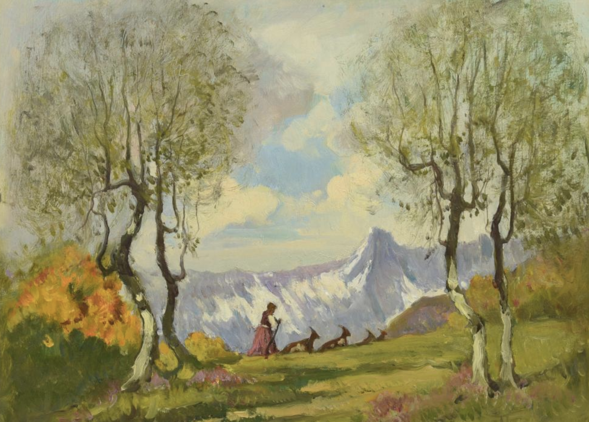 Mario Gachet pittore quadro dipinto