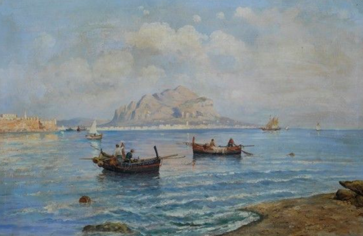 Mario Mirabella pittore quadro dipinto ritratto