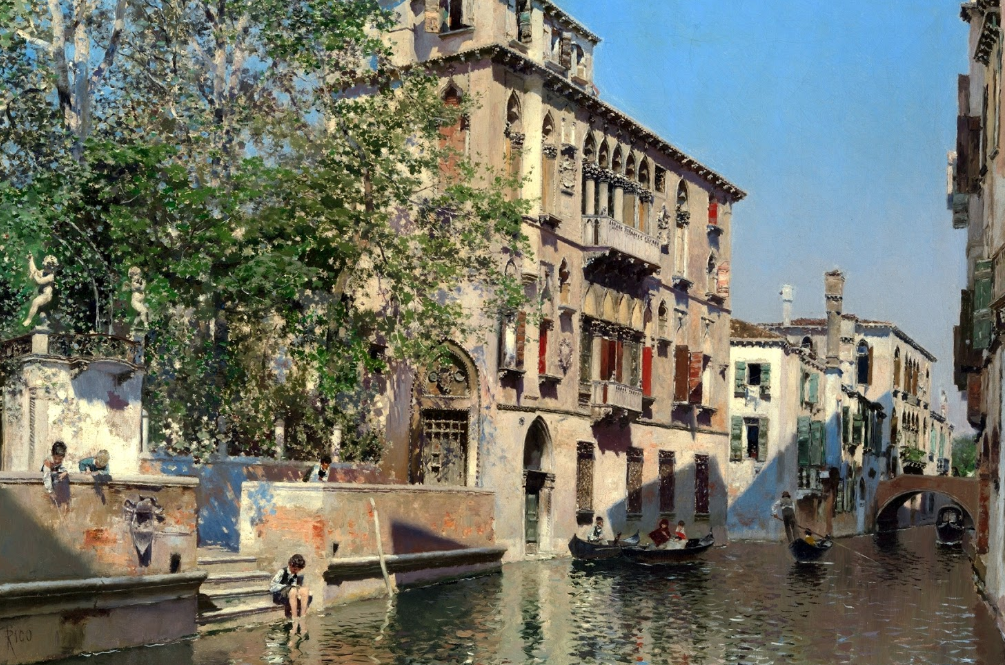 Martin Rico pittore quadro dipinto vedutista