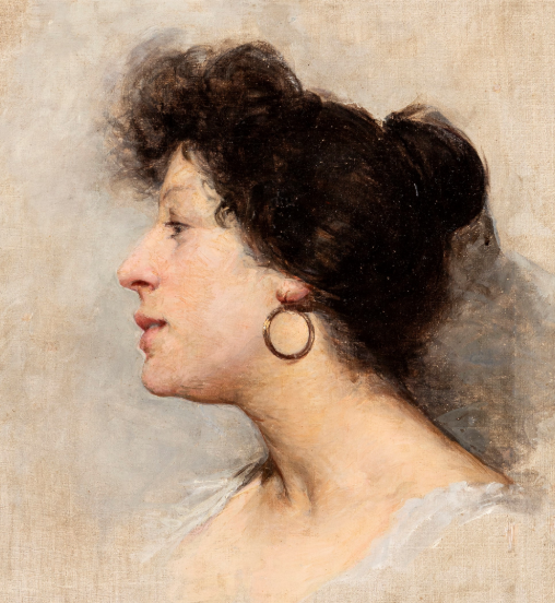 Michelangelo Melano pittore quadro dipinto ritratto