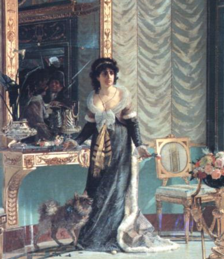 Modesto Faustini pittore quadro dipinto