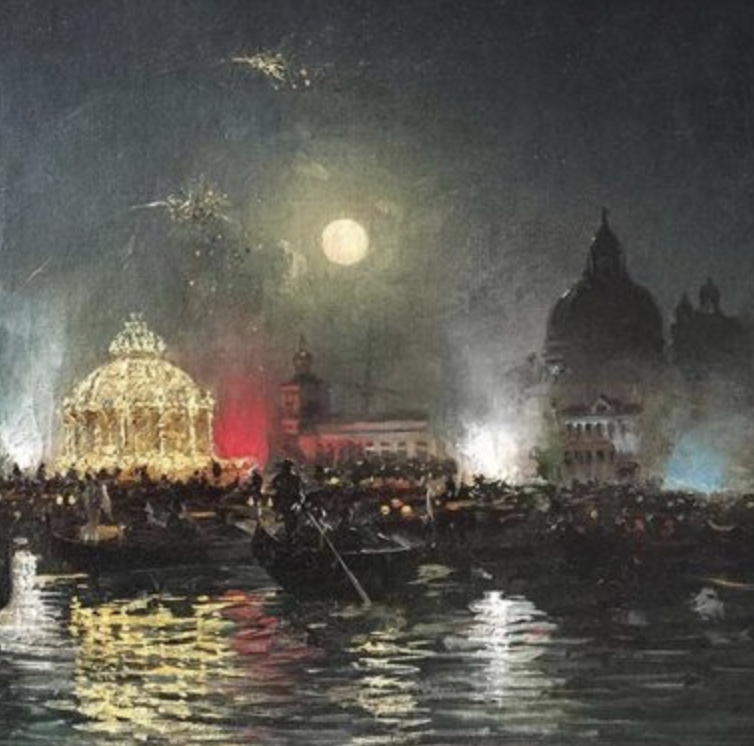 Napoleone Gavagnin pittore quadro dipinto ritratto