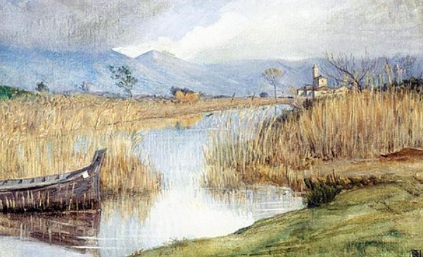 Napoleone Parisani pittore quadro dipinto